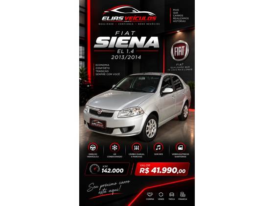 FIAT SIENA 1.4 MPI EL 8V FLEX 4P MANUAL