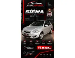 FIAT SIENA 1.4 MPI EL 8V FLEX 4P MANUAL FIAT SIENA 1.4 MPI EL 8V FLEX 4P MANUAL