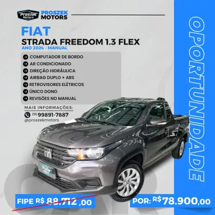 FIAT STRADA 1.3 FIREFLY FLEX FREEDOM CS MANUAL