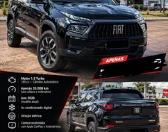 FIAT TORO 1.3 TURBO 270 FLEX FREEDOM AT6 FIAT TORO 1.3 TURBO 270 FLEX FREEDOM AT6