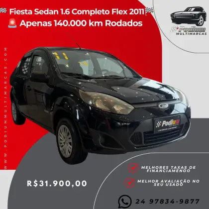 FORD FIESTA 1.6 MPI SEDAN 8V FLEX 4P MANUAL