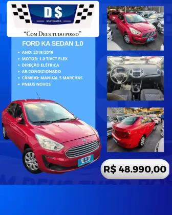 FORD KA 1.0 TI-VCT FLEX SE SEDAN MANUAL