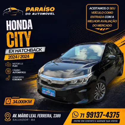 HONDA CITY 1.5 i-VTEC FLEX HATCH EX CVT