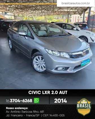 HONDA CIVIC 2.0 LXR 16V FLEX 4P AUTOMÁTICO