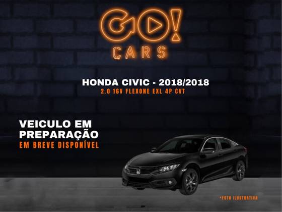 HONDA CIVIC 2.0 16V FLEXONE EXL 4P CVT