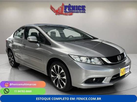 HONDA CIVIC 2.0 LXR 16V FLEX 4P AUTOMÁTICO