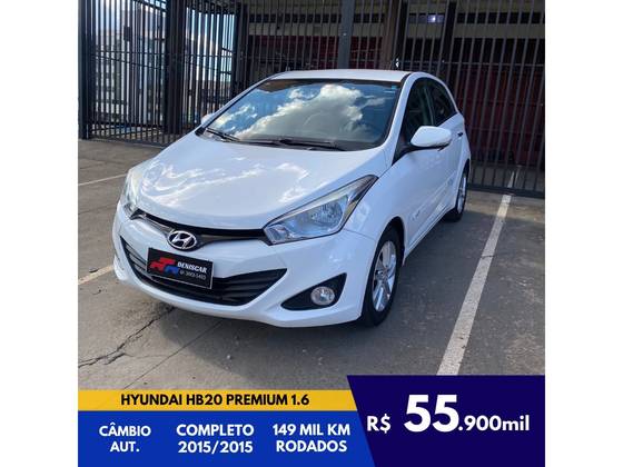 HYUNDAI HB20 1.6 PREMIUM 16V FLEX 4P AUTOMÁTICO