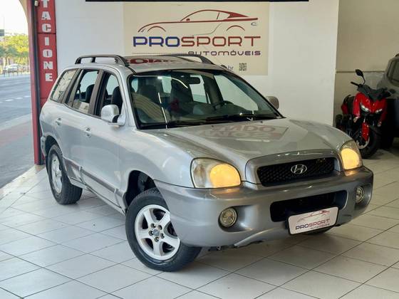 HYUNDAI SANTA FÉ 2.7 MPFI GLS V6 24V 200CV GASOLINA 4P AUTOMÁTICO