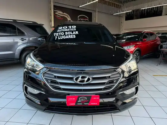HYUNDAI-SANTA FÉ-3.3 MPFI 4X4 7 LUGARES V6 270CV GASOLINA 4P AUTOMÁTICO HYUNDAI-SANTA FÉ-2018