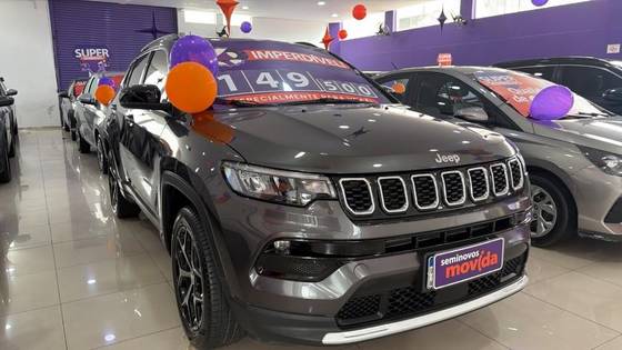 JEEP COMPASS 1.3 T270 TURBO FLEX LONGITUDE AT6