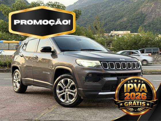 JEEP COMPASS 1.3 T270 TURBO FLEX LONGITUDE AT6
