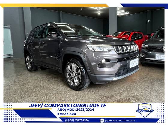 JEEP COMPASS 1.3 T270 TURBO FLEX LONGITUDE AT6