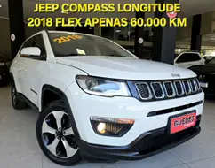 JEEP COMPASS 2.0 16V FLEX LONGITUDE AUTOMÁTICO JEEP COMPASS 2.0 16V FLEX LONGITUDE AUTOMÁTICO