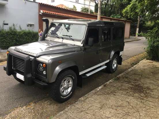 LAND ROVER-DEFENDER-2.4 110 SW 4X4 TURBO DIESEL 4P MANUAL LAND ROVER-DEFENDER-2007