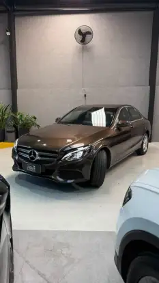 MERCEDES-BENZ-C 180-1.6 CGI 16V TURBO FLEX 4P AUTOMÁTICO MERCEDES-BENZ-C 180-2017