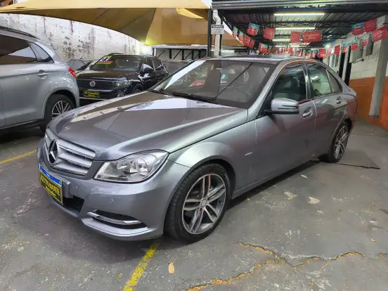 MERCEDES-BENZ-C 180-1.8 CGI CLASSIC 16V TURBO GASOLINA 4P AUTOMÁTICO MERCEDES-BENZ-C 180-2012