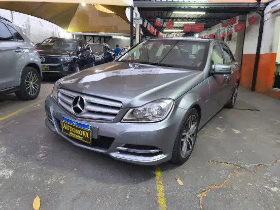 MERCEDES-BENZ-C 180-1.8 CGI CLASSIC 16V TURBO GASOLINA 4P AUTOMÁTICO MERCEDES-BENZ-C 180-2012