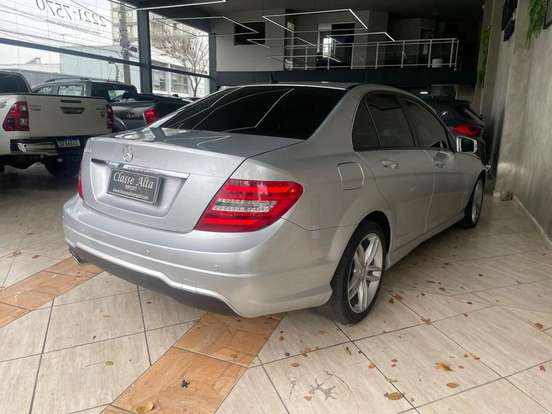 MERCEDES-BENZ-C 180-1.6 CGI SPORT 16V TURBO GASOLINA 4P AUTOMÁTICO MERCEDES-BENZ-C 180-2012