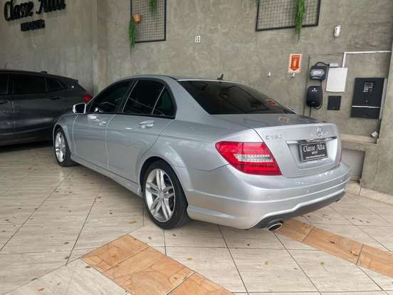 MERCEDES-BENZ-C 180-1.6 CGI SPORT 16V TURBO GASOLINA 4P AUTOMÁTICO MERCEDES-BENZ-C 180-2012