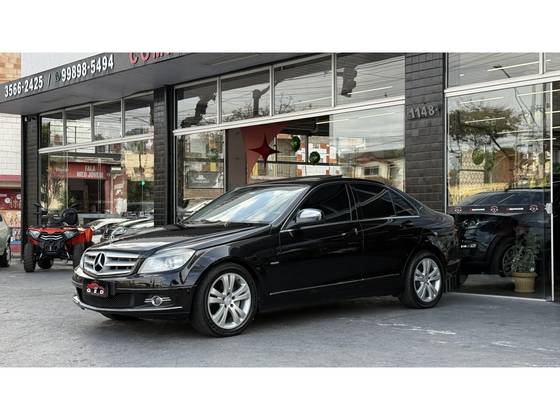 MERCEDES-BENZ C 200 K 1.8 AVANTGARDE KOMPRESSOR GASOLINA 4P AUTOMÁTICO