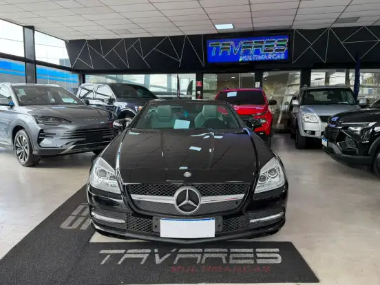 MERCEDES-BENZ-SLK 200-1.8 16V KOMPRESSOR GASOLINA AUTOMÁTICO MERCEDES-BENZ-SLK 200-2011