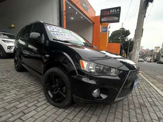 MITSUBISHI-OUTLANDER-3.0 4X4 V6 24V GASOLINA 4P AUTOMÁTICO MITSUBISHI-OUTLANDER-2009