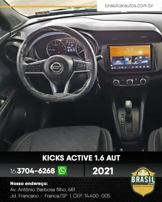 NISSAN-KICKS-1.6 16V FLEXSTART ACTIVE XTRONIC NISSAN-KICKS-2020