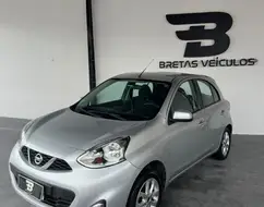 NISSAN MARCH 1.6 SV 16V FLEX 4P MANUAL NISSAN MARCH 1.6 SV 16V FLEX 4P MANUAL