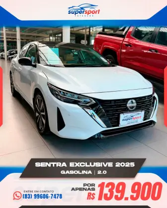 NISSAN SENTRA 2.0 16V GASOLINA EXCLUSIVE XTRONIC