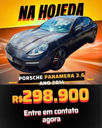 PORSCHE PANAMERA 3.6 V6 24V GASOLINA 4P AUTOMÁTICO
