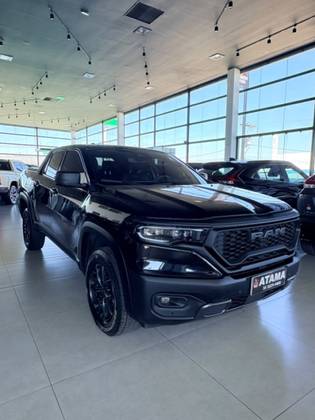 RAM RAMPAGE 2.0 HURRICANE 4 TURBO GASOLINA REBEL 4X4 AUTOMÁTICO