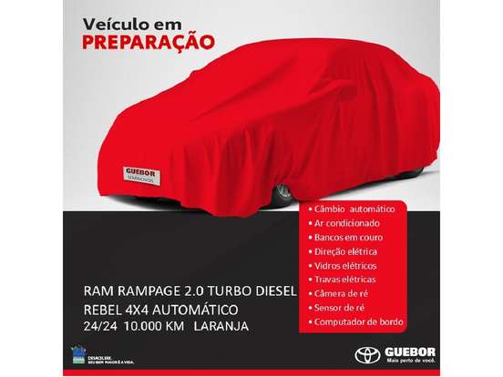 RAM-RAMPAGE-2.0 TURBO DIESEL REBEL 4X4 AUTOMÁTICO RAM-RAMPAGE-2024