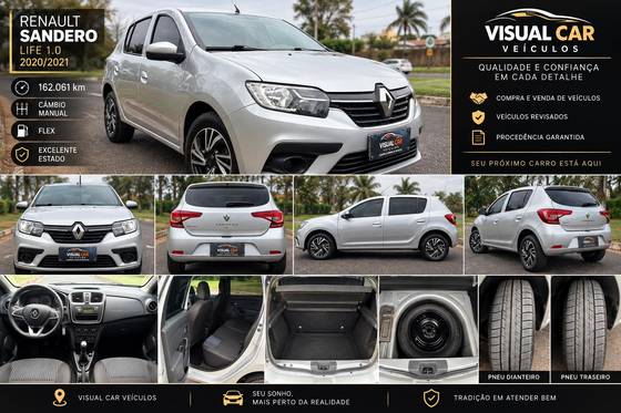 RENAULT SANDERO 1.0 12V SCE FLEX LIFE MANUAL