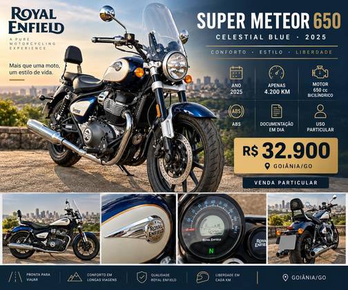 ROYAL ENFIELD METEOR 650 CELESTIAL 