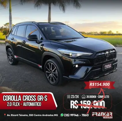 TOYOTA COROLLA CROSS 2.0 VVT-IE FLEX GR-SPORT DIRECT SHIFT