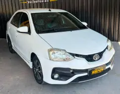 TOYOTA ETIOS 1.5 PLATINUM SEDAN 16V FLEX 4P AUTOMÁTICO TOYOTA ETIOS 1.5 PLATINUM SEDAN 16V FLEX 4P AUTOMÁTICO