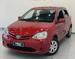 TOYOTA ETIOS 1.3 XS 16V FLEX 4P MANUAL TOYOTA ETIOS 1.3 XS 16V FLEX 4P MANUAL