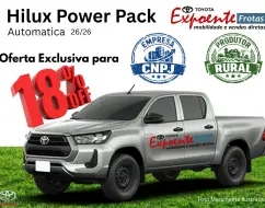 TOYOTA HILUX 2.8 D-4D TURBO DIESEL CD POWER PACK 4X4 AUTOMÁTICO TOYOTA HILUX 2.8 D-4D TURBO DIESEL CD POWER PACK 4X4 AUTOMÁTICO