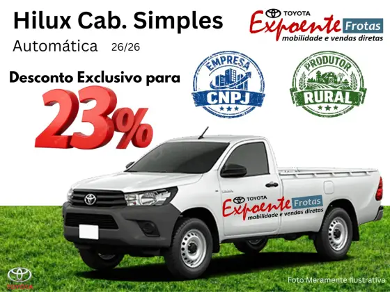 TOYOTA HILUX 2.8 D-4D TURBO DIESEL CS 4X4 AUTOMÁTICO