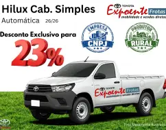 TOYOTA HILUX 2.8 D-4D TURBO DIESEL CS 4X4 AUTOMÁTICO TOYOTA HILUX 2.8 D-4D TURBO DIESEL CS 4X4 AUTOMÁTICO