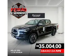 TOYOTA HILUX 2.8 D-4D TURBO DIESEL CD SRX 4X4 AUTOMÁTICO TOYOTA HILUX 2.8 D-4D TURBO DIESEL CD SRX 4X4 AUTOMÁTICO
