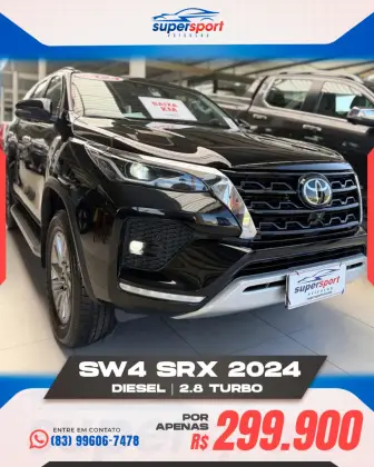 TOYOTA HILUX SW4 2.8 D-4D TURBO DIESEL SRX 4X4 AUTOMÁTICO