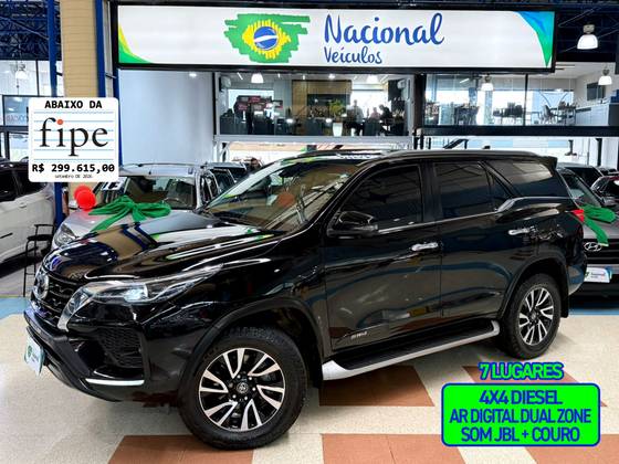 TOYOTA HILUX SW4 2.8 D-4D TURBO DIESEL SRX 7L 4X4 AUTOMÁTICO