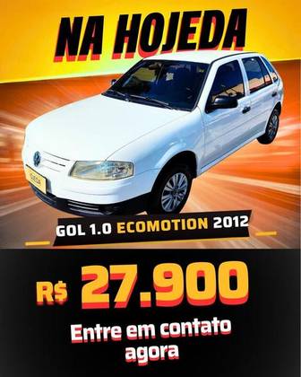 VOLKSWAGEN GOL 1.0 MI ECOMOTION 8V FLEX 4P MANUAL G.IV