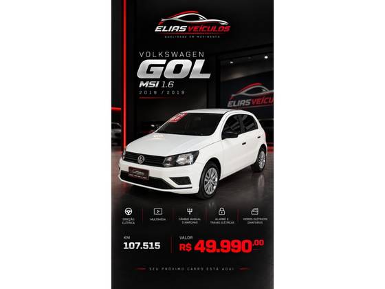 VOLKSWAGEN GOL 1.6 MSI TOTALFLEX 4P MANUAL