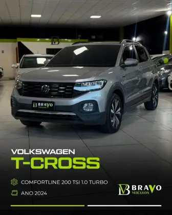VOLKSWAGEN T-CROSS 1.0 200 TSI TOTAL FLEX COMFORTLINE AUTOMÁTICO