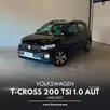 VOLKSWAGEN T-CROSS 1.0 200 TSI TOTAL FLEX AUTOMÁTICO VOLKSWAGEN T-CROSS 1.0 200 TSI TOTAL FLEX AUTOMÁTICO