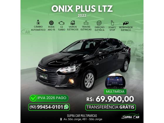 CHEVROLET ONIX 1.0 TURBO FLEX PLUS LTZ AUTOMÁTICO
