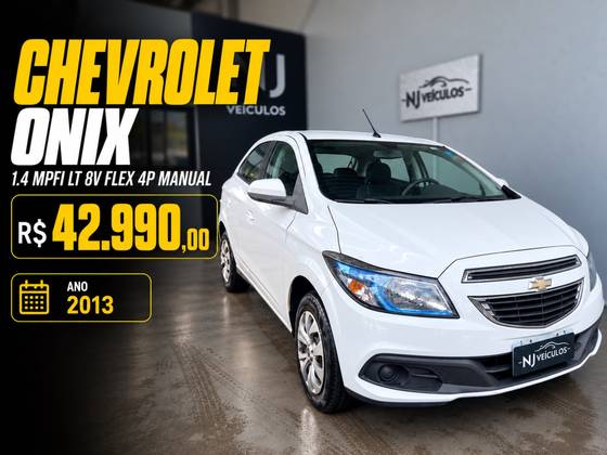 CHEVROLET ONIX 1.4 MPFI LT 8V FLEX 4P MANUAL