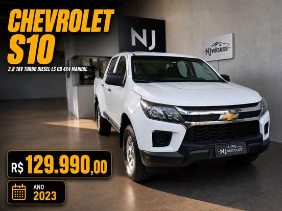CHEVROLET-S10-2.8 16V TURBO DIESEL LS CD 4X4 MANUAL CHEVROLET-S10-2022